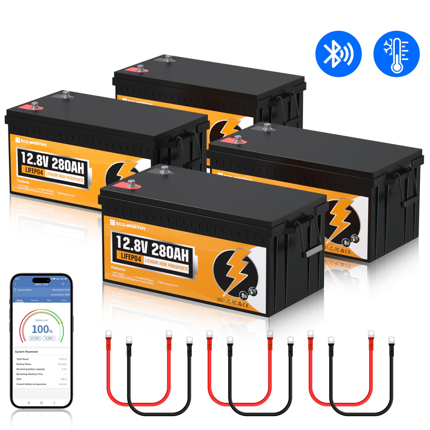 12V_280Ah_LiFePO4_Lithium_Battery_with_Bluetooth_and_Low