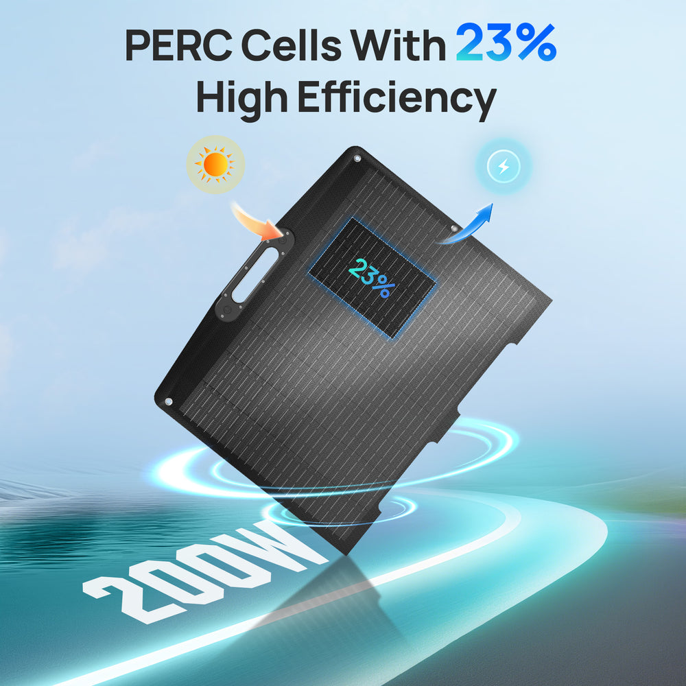 200W12VFoldableSolarPanelSuitcaseforOutdoorCampingRV3