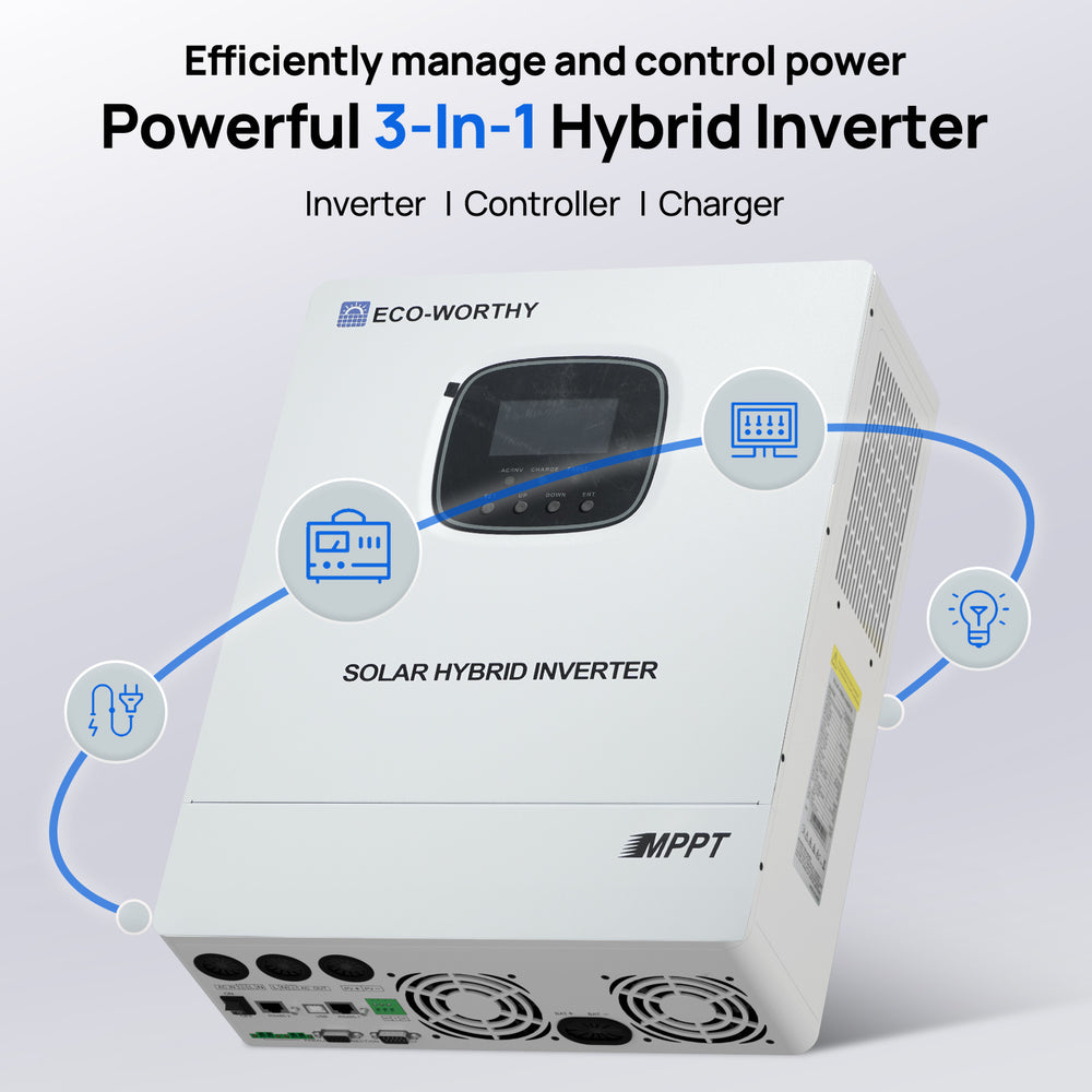 ECO-WORTHY5.12KWhHomeBackupPowerWith48V100AhLiFePO4And3000W48VHybridInverter-03