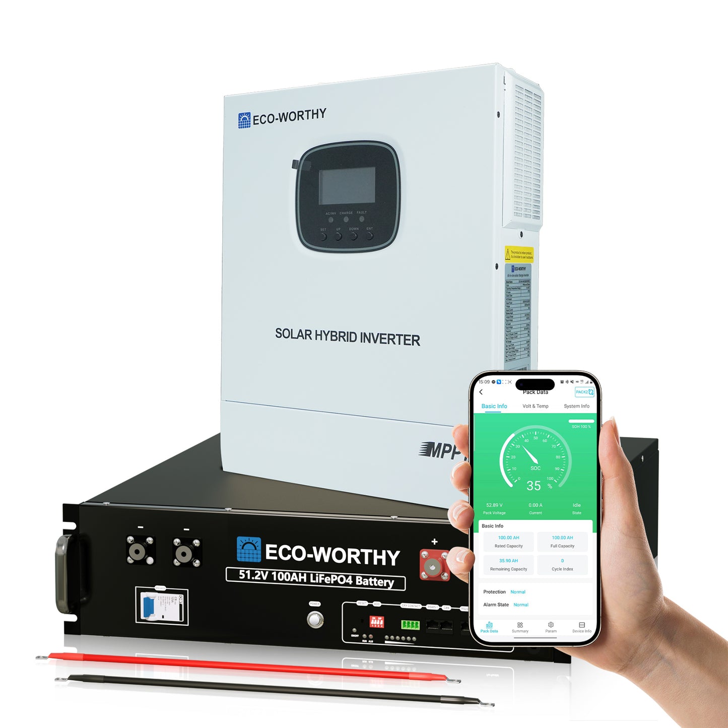 ECO-WORTHY_5.12KWh_Home_Backup_Power_With_48V_100Ah_LiFePO4_And_3000W_48V_Hybrid_Inverter