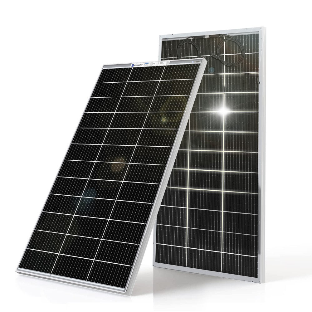 Top locations for solar panels: boat, glass roof, RV, and garden.