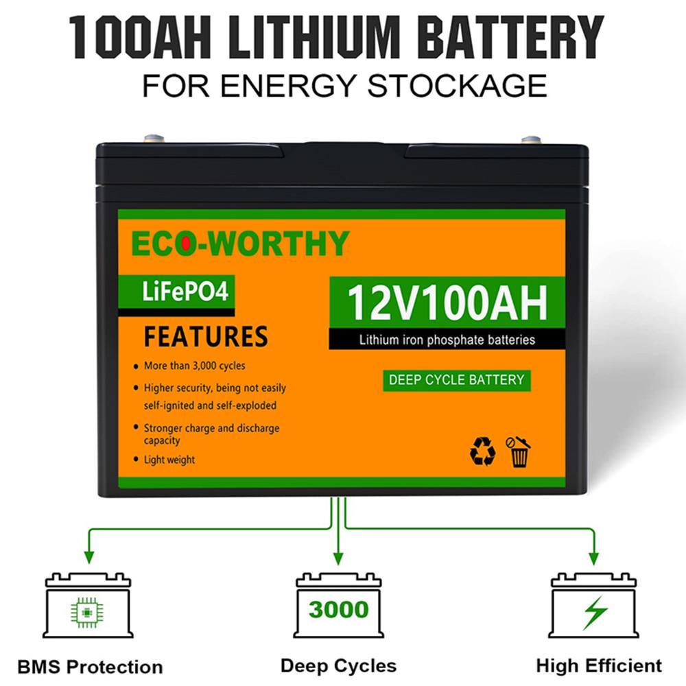 130W 260W 520W 12V 1/2/4-Panel Off Grid Solar Kits with Lithium Battery