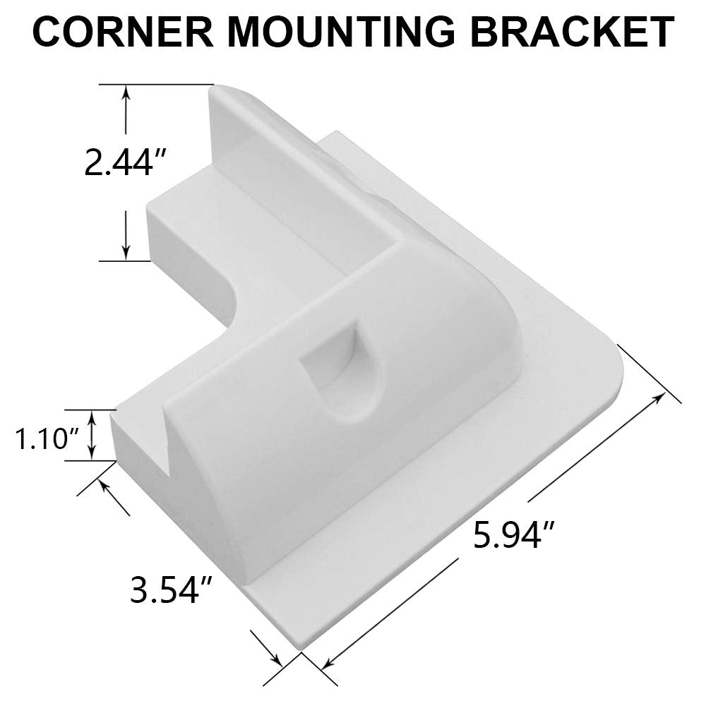 120W 240W 12V (1/2x120W) Off Grid Solar Kit with RV Mounting Brackets | ECO-WORTHY