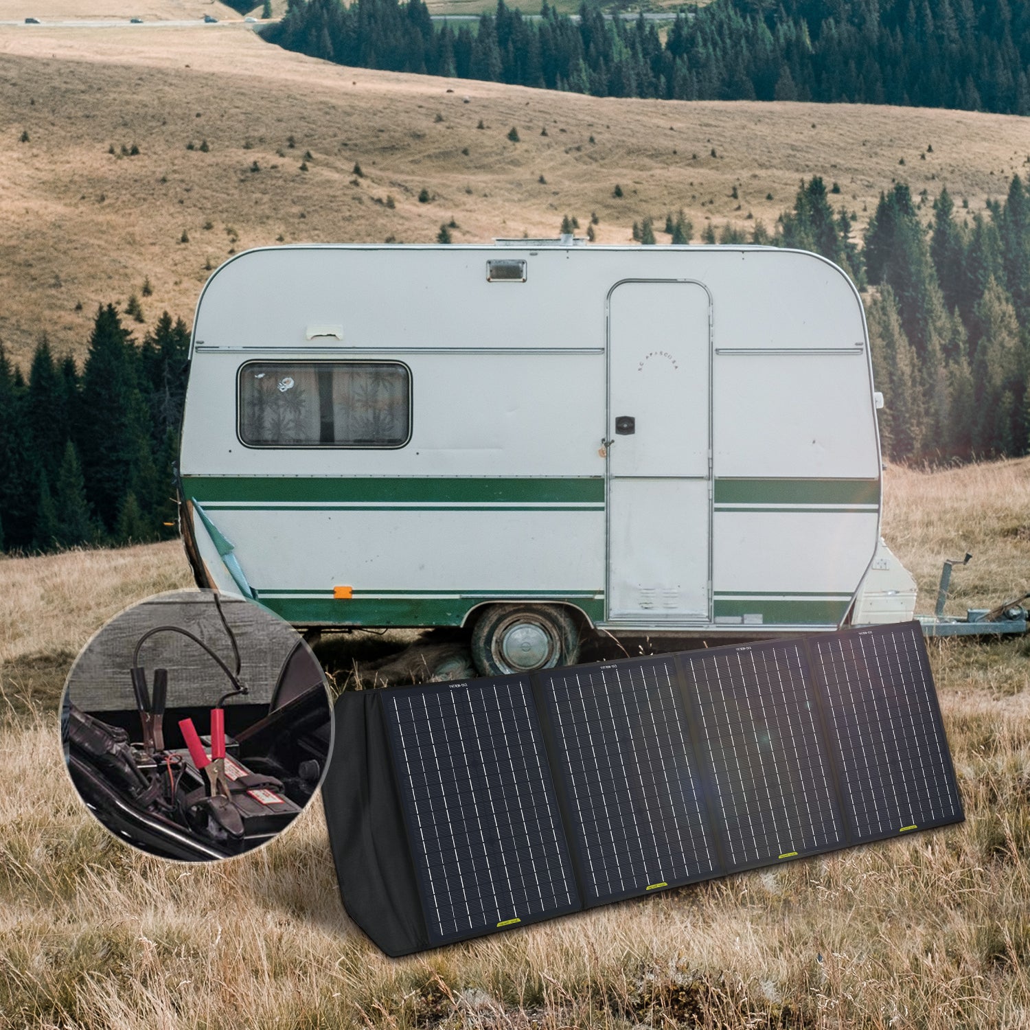 portable solar panel kit