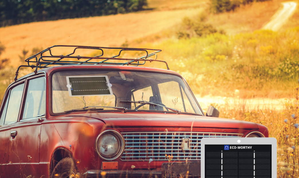 How Solar Trickle Chargers Save Your Car Battery - eco-worthy-uk