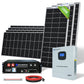 1170W 48V (6x Bifacial 195W) Complete MPPT Off Grid Solar Kit - eco - worthy - uk