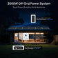 1170W 48V (6x Bifacial 195W) Complete MPPT Off Grid Solar Kit - eco - worthy - uk