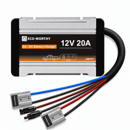ECO-WORTHY 12V 20A & 40A DC to DC Charger On-Board MPPT Battery Charger - eco-worthy-uk