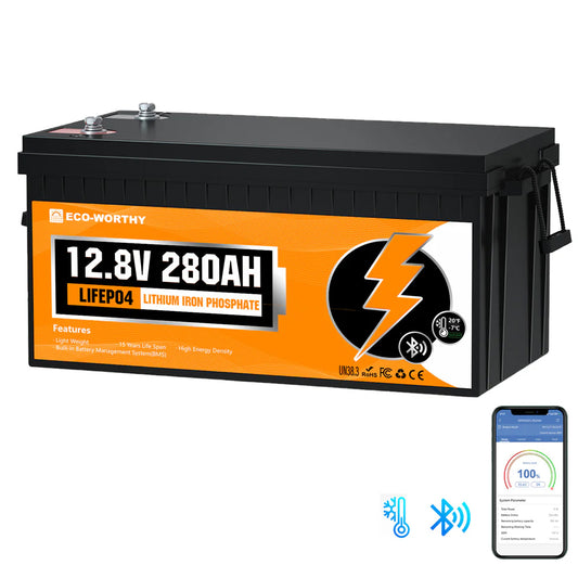 12V-280Ah-LiFePO4-Lithium-Battery--with-Bluetooth-and-Low-Temp-Protection-12