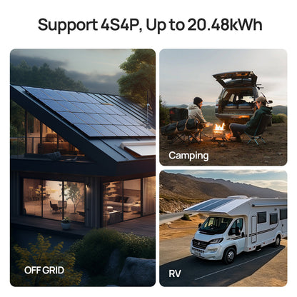 12V 100Ah LiFePO4 Lithium Battery with Bluetooth and Low - Temp Protection - eco - worthy - uk