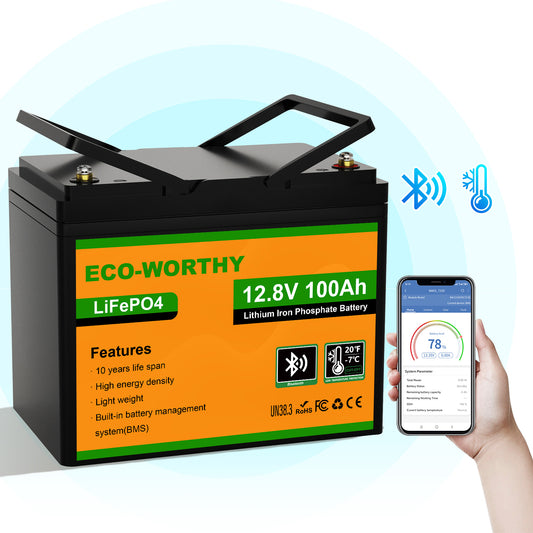 12V_100Ah_Bluetooth_LiFePO4_Lithium_Battery