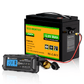 12V 50Ah LiFePO4 Lithium Battery XT60 with Bluetooth and Low Temp Protection - eco - worthy - uk