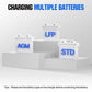 12v/24v 20A Smart Battery Charger for Lithium Battery