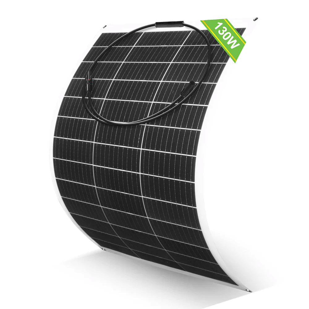 130W 12V Flexible Mono Solar Panel