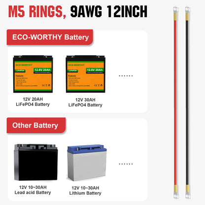 Battery Interconnect Cable - eco - worthy - uk