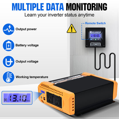 480W 12V (4x Bifacial 120W) Complete MPPT Off Grid Solar Kit - eco - worthy - uk
