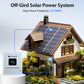 48V 4680W (24x Bifacial 195W) Complete MPPT Off Grid Solar Kit - eco - worthy - uk