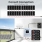 48V 4680W (24x Bifacial 195W) Complete MPPT Off Grid Solar Kit - eco - worthy - uk