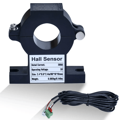 300A 3.5" Touchable Display Battery Monitor with Hall Sensor for AGM and Lithium (LiFePO4) Batteries - eco - worthy - uk