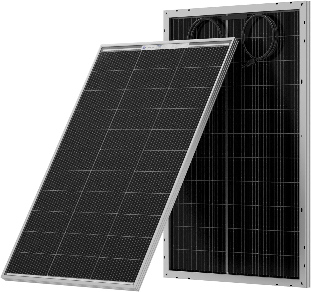 ECO-WORTHY 100W N-Type Bifacial Solar Panel with 25% High Conversion Efficiency-1