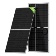 ECO-WORTHY 195W N-Type 18BB Bifacial Solar Panel with 25% High Conversion Efficiency