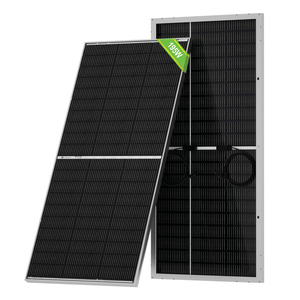 ECO-WORTHY 195W N-Type 18BB Bifacial Solar Panel with 25% High Conversion Efficiency