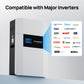 Eco - Worthy 48V 100Ah Wall - Mounted With Bluetooth & Wifi, 5.12kWh Lithium Battery | IEC62619, CEC - eco - worthy - uk