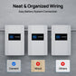 Eco - Worthy 48V 100Ah Wall - Mounted With Bluetooth & Wifi, 5.12kWh Lithium Battery | IEC62619, CEC - eco - worthy - uk