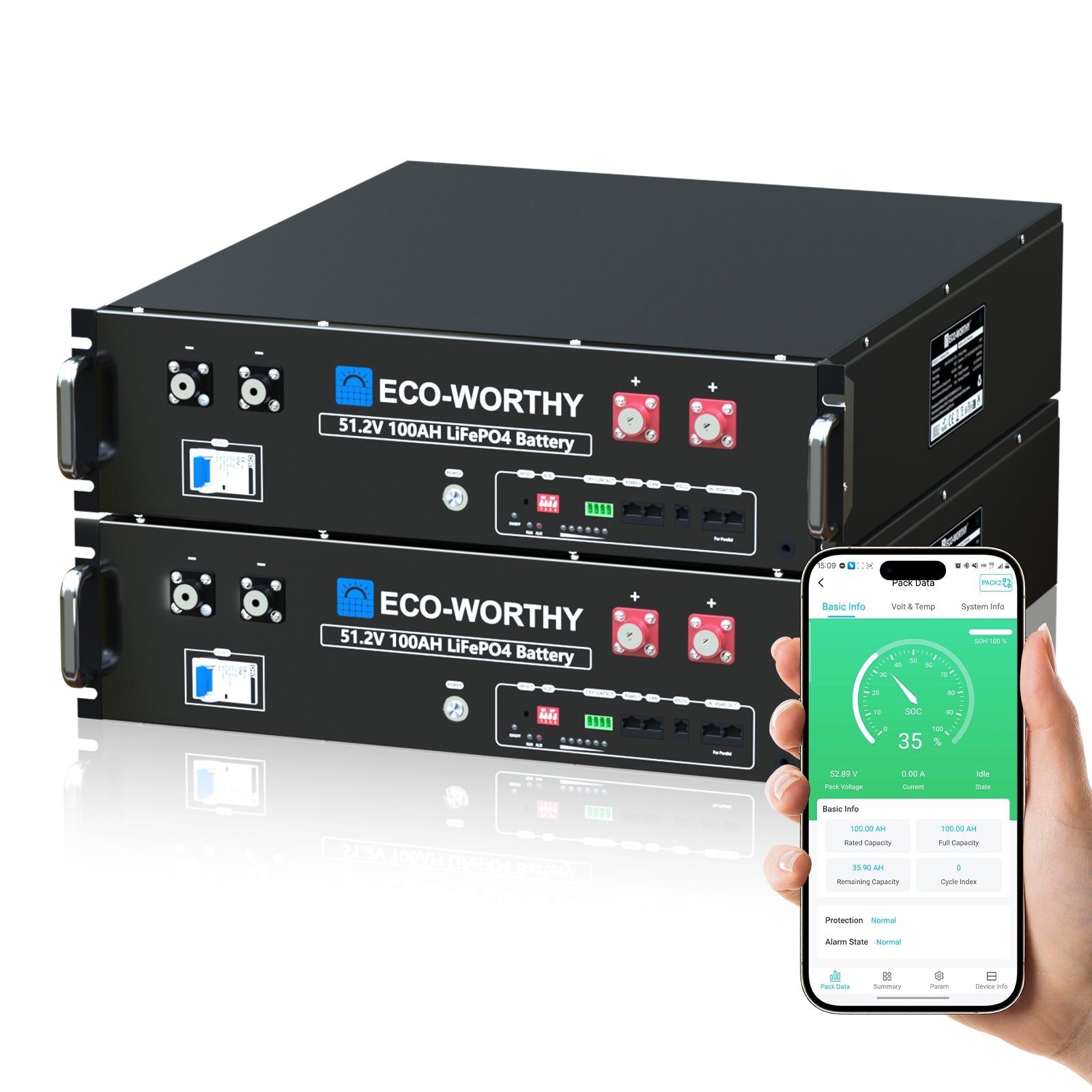 ECO-WORTHY48V_51.2V_100AhServerRackBattery_5.12kWhLithiumBattery_3USize_WithBluetooth_Wifi-01-2