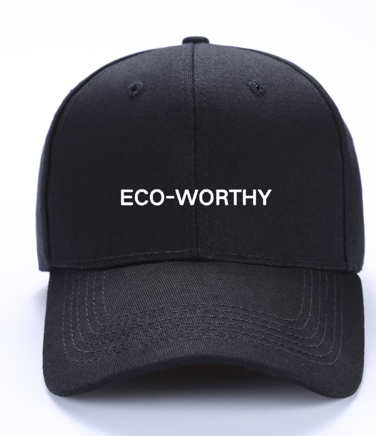 ECO-WORTHY Logo Baseball Cap – Outdoor Gift Hat