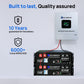 ECO - WORTHY Home Backup Power With Cubix 100 48V 100Ah LiFePO4 And 5000W 48V AIO Off - Grid Inverter - eco - worthy - uk