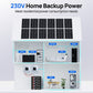 ECO - WORTHY Home Backup Power With Cubix 100 48V 100Ah LiFePO4 And 5000W 48V AIO Off - Grid Inverter - eco - worthy - uk