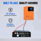 ECO-WORTHY Home Backup Power With 48V 100Ah LiFePO4 And 5000W 48V Hybrid Inverter
