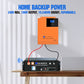 ECO-WORTHY Home Backup Power With 48V 100Ah LiFePO4 And 5000W 48V Hybrid Inverter