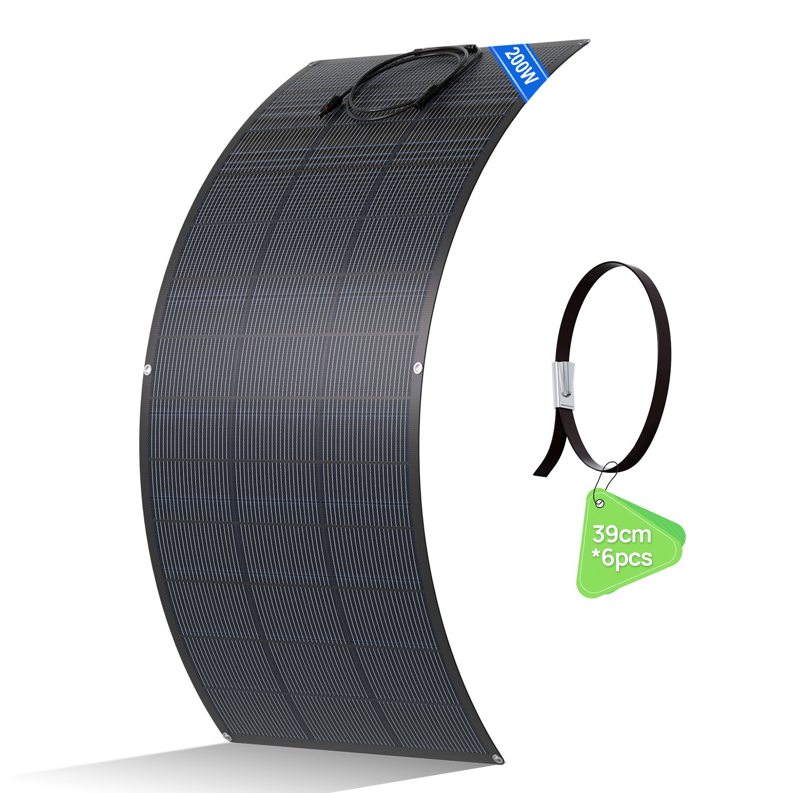 200W 24V Flexible Mono Solar Panel