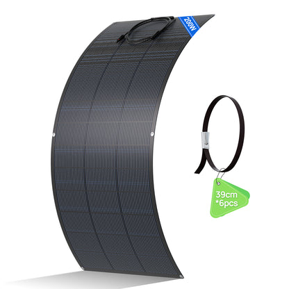 Eco - Worthy 200W 24V Flexible Mono Solar Panel - eco - worthy - uk
