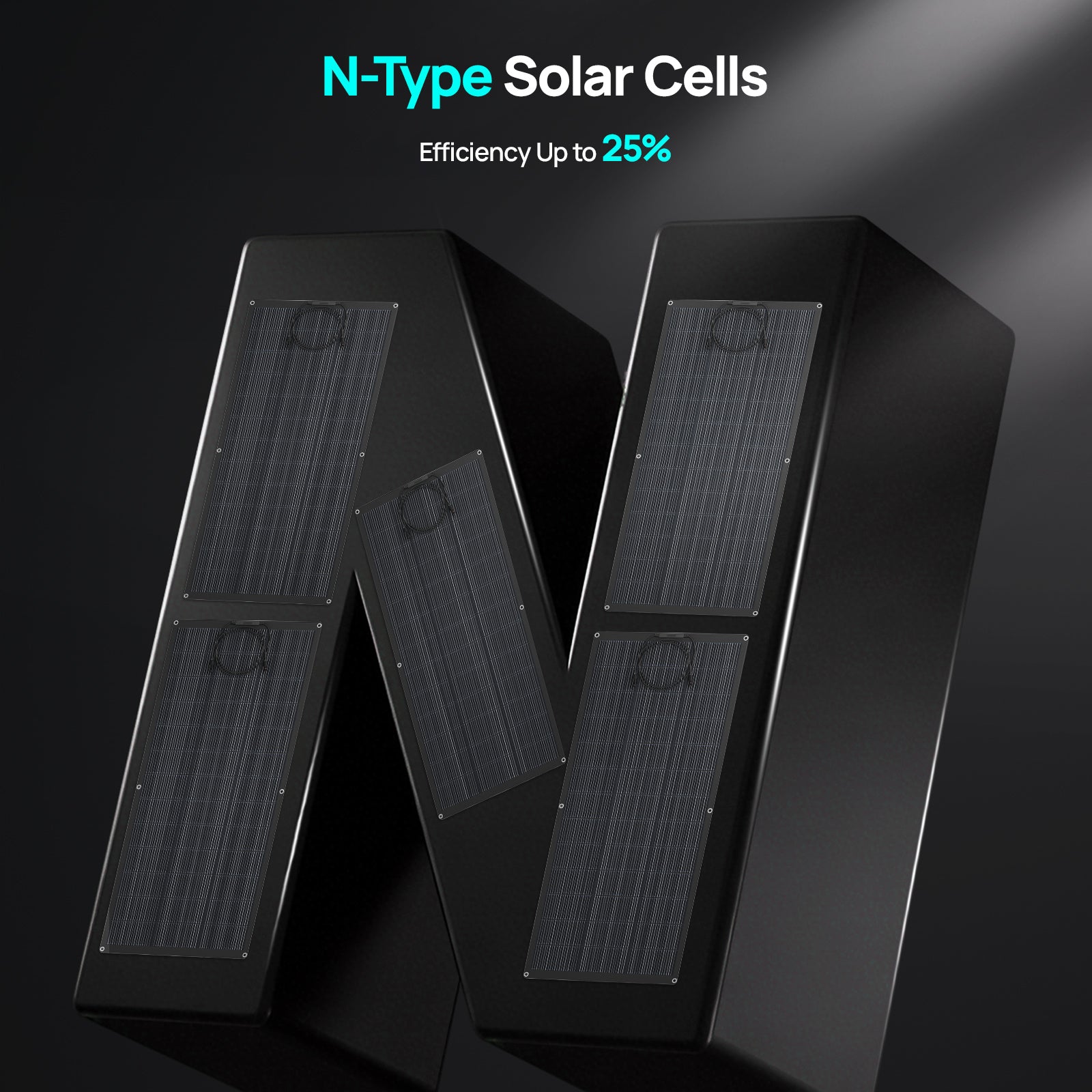 Eco - Worthy 200W 24V Flexible Mono Solar Panel - eco - worthy - uk