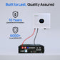Eco - Worthy Home Backup Power With Cubix 100 48V 100Ah LiFePO4 And 6000W 48V AIO Off - Grid Inverter - eco - worthy - uk