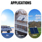 Eco-Worthy 120W 240W 12V (1/2x120W) Complete Off Grid Solar Kit - eco-worthy-uk