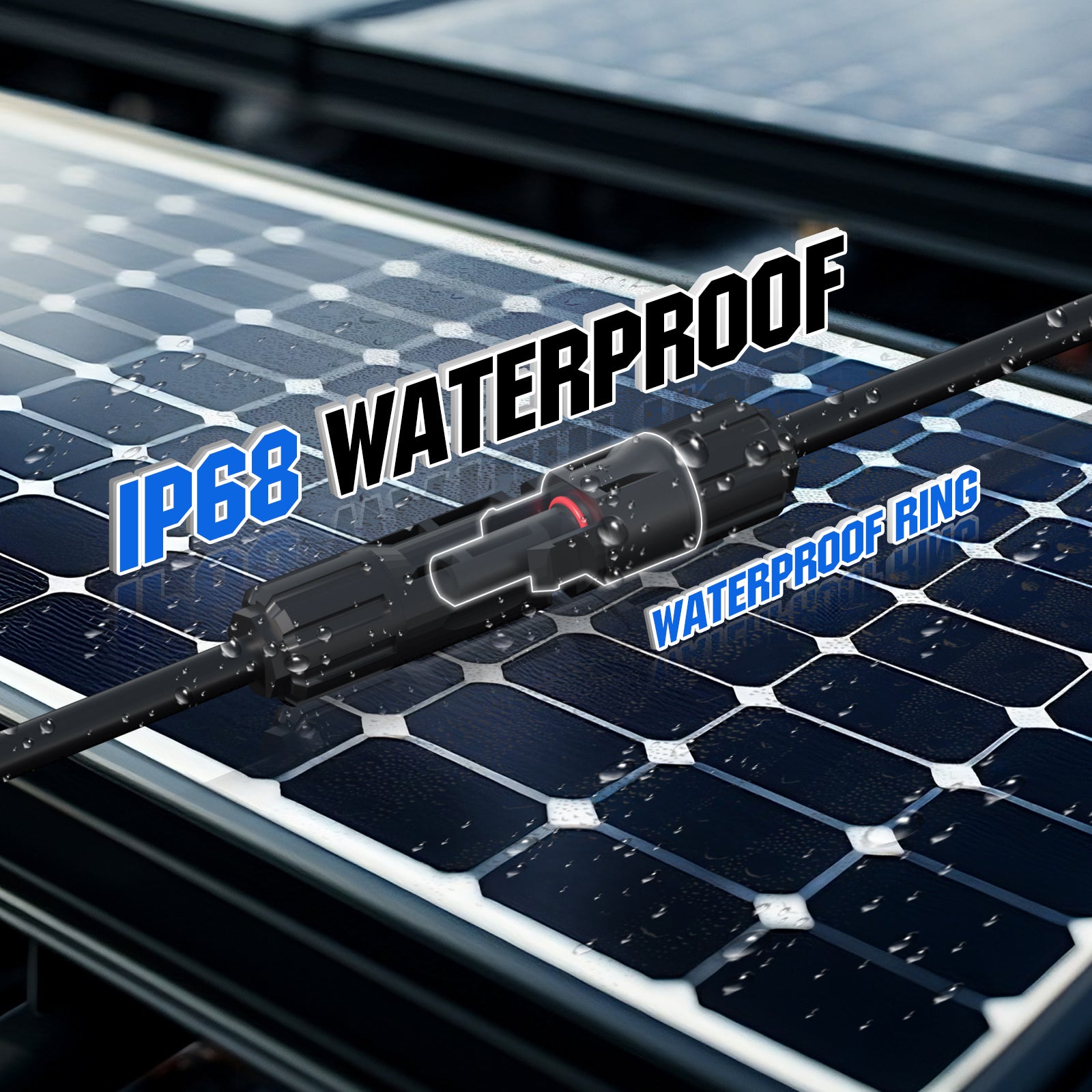 Eco-Worthy 12AWG 1 Pair Solar MC4 Y Parallel Branch Connectors MFF&FMM Pair - eco-worthy-uk