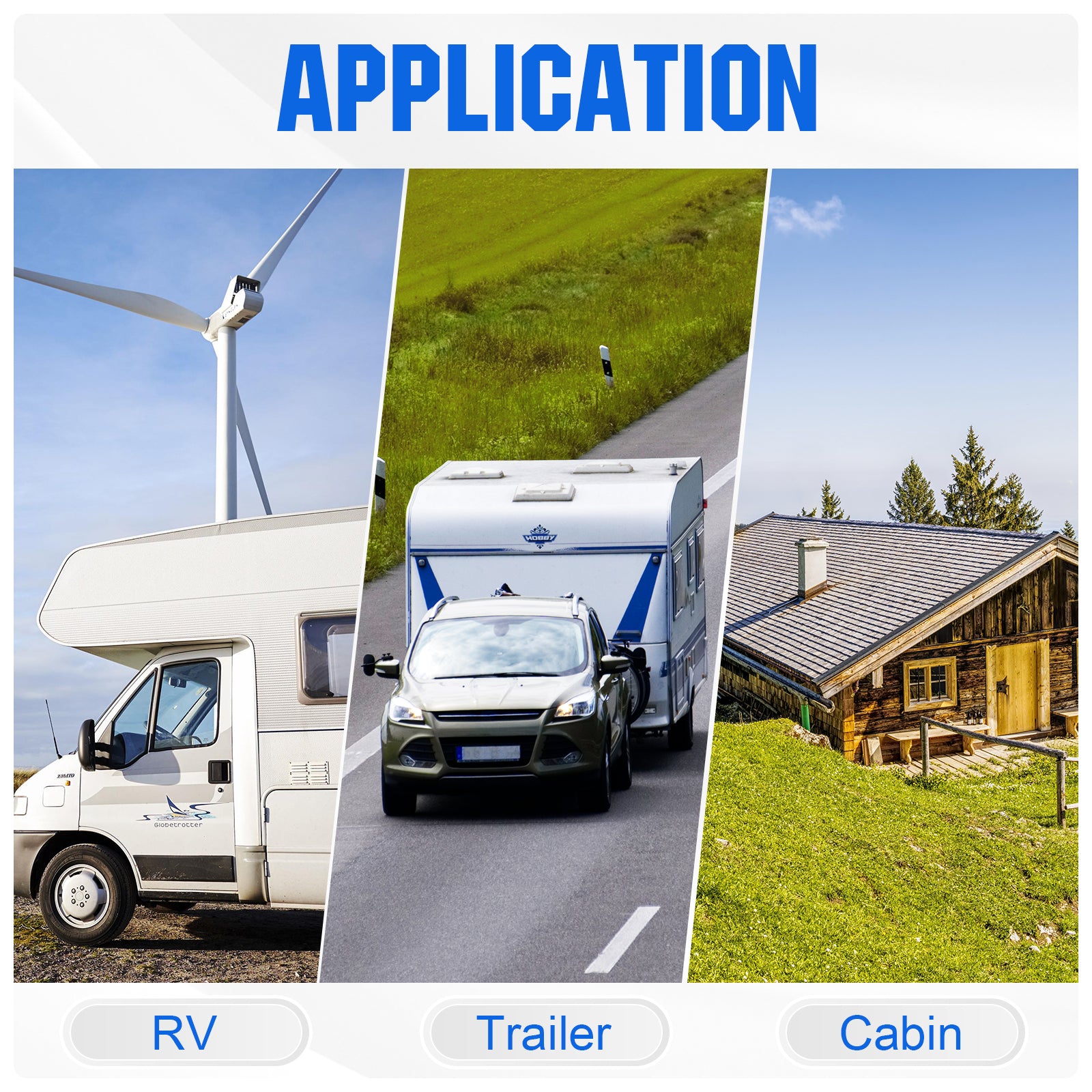 Eco-Worthy 130W 260W 520W 12V 1/2/4-Panel Off Grid Solar Kits with Lithium Battery - eco-worthy-uk