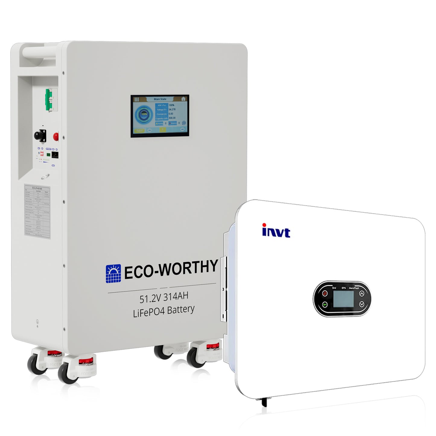 ECO-WORTHY 16kWh Hybrid Energy Storage System with 6kW G99 Inverter - eco-worthy-uk