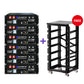 Eco - Worthy 48V 100Ah Server Rack Battery With Bluetooth & Wifi, 5.12kWh Lithium Battery | IEC62619, CEC - eco - worthy - uk