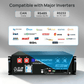 Eco - Worthy 48V 100Ah Server Rack Battery With Bluetooth & Wifi, 5.12kWh Lithium Battery | IEC62619, CEC - eco - worthy - uk