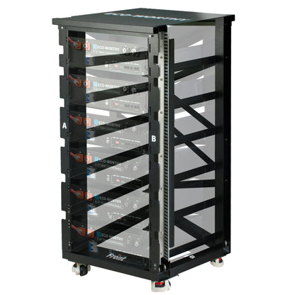 Eco - Worthy 6 - Layer 19 Inch Rack for Server Rack Battery - eco - worthy - uk