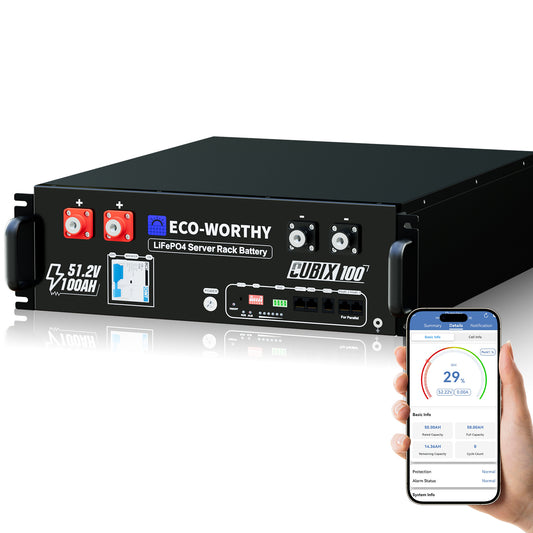 Eco-Worthy_Cubix_100_48V_100Ah_Server_Rack_Battery_With_Bluetooth_Wifi_5.12kWh_Lithium_Battery_-_01