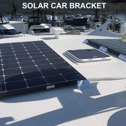 Eco-Worthy White Color Solar Panel Mounting Brackets for RV, Boats, Motorhomes - eco-worthy-uk