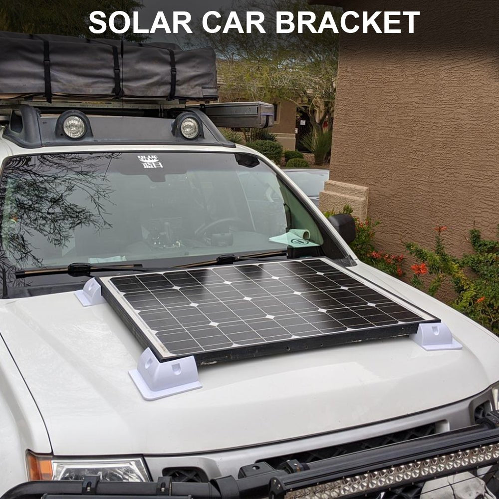 Eco-Worthy White Color Solar Panel Mounting Brackets for RV, Boats, Motorhomes - eco-worthy-uk