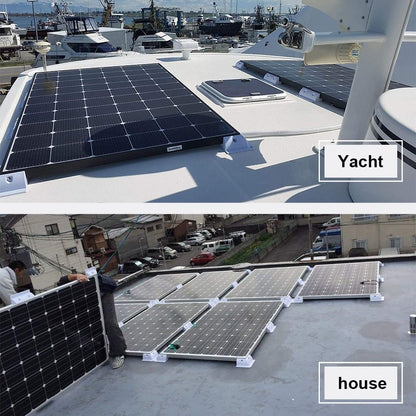 Eco-Worthy White Color Solar Panel Mounting Brackets for RV, Boats, Motorhomes - eco-worthy-uk