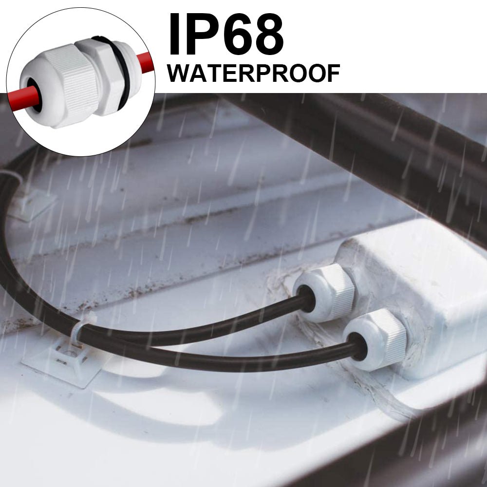 Eco-Worthy White Color Solar Panel Mounting Brackets for RV, Boats, Motorhomes - eco-worthy-uk